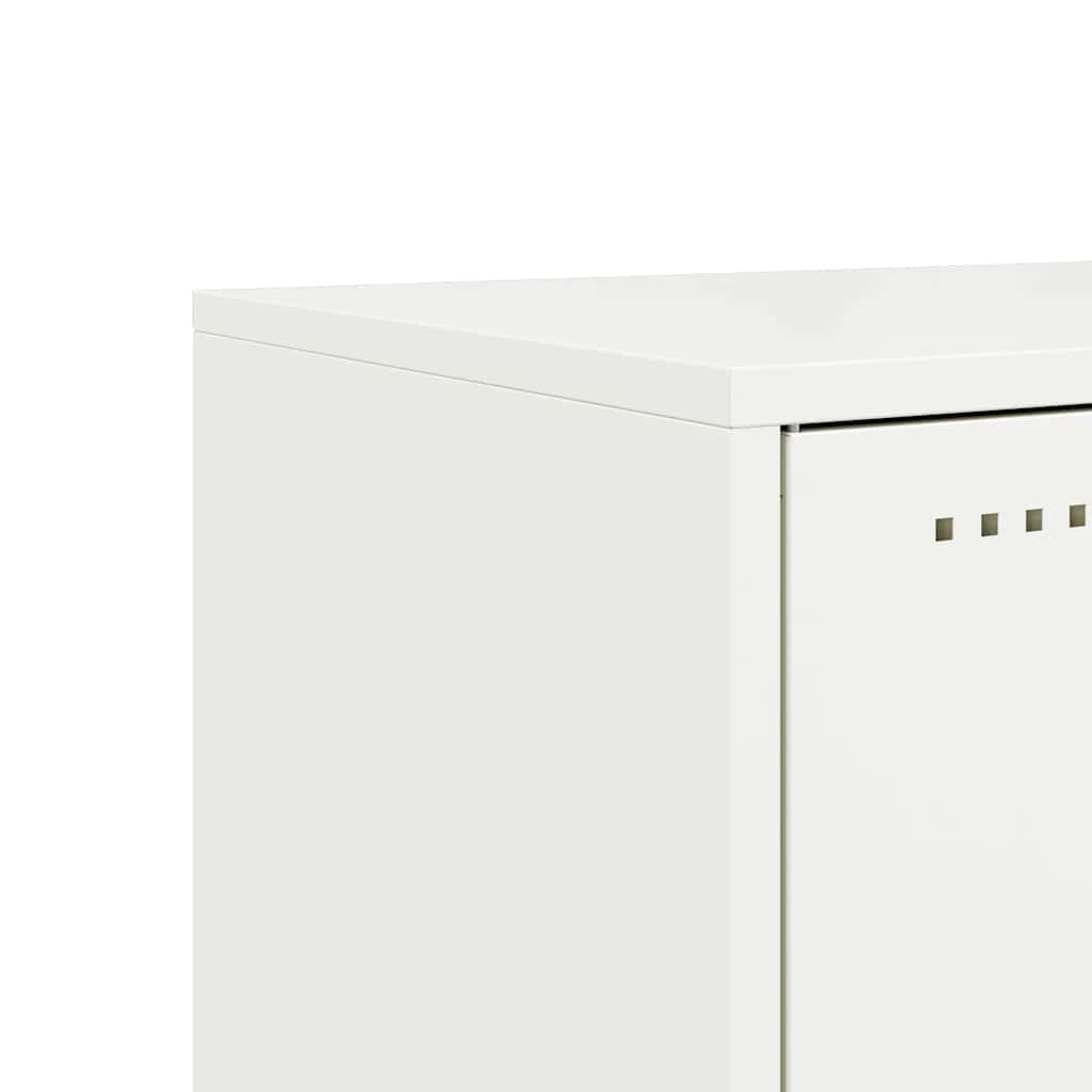 TV ormarić crni 68x39x60,5 cm bijeli
