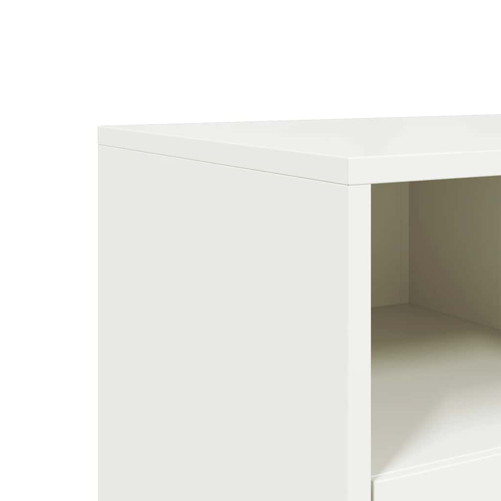 TV ormarić bijeli 100,5 x 39 x 60,5 cm čelični