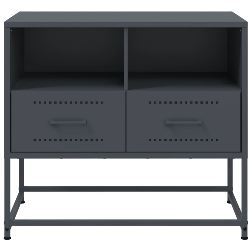 TV ormarić antracit 68x39x60,5 cm čelik