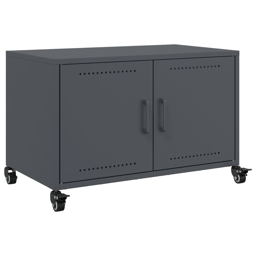 TV ormarić antracit 68x39x43,5 cm čelik