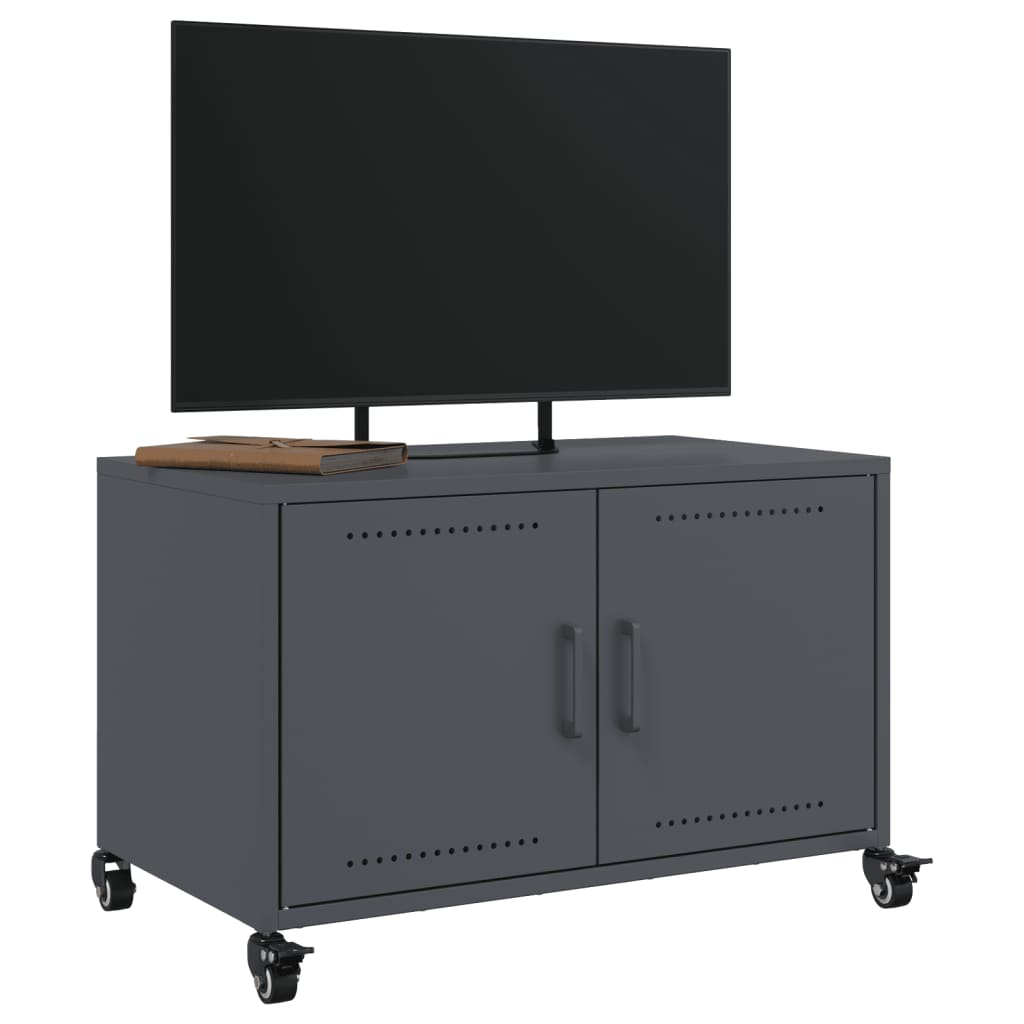 TV ormarić antracit 68x39x43,5 cm čelik