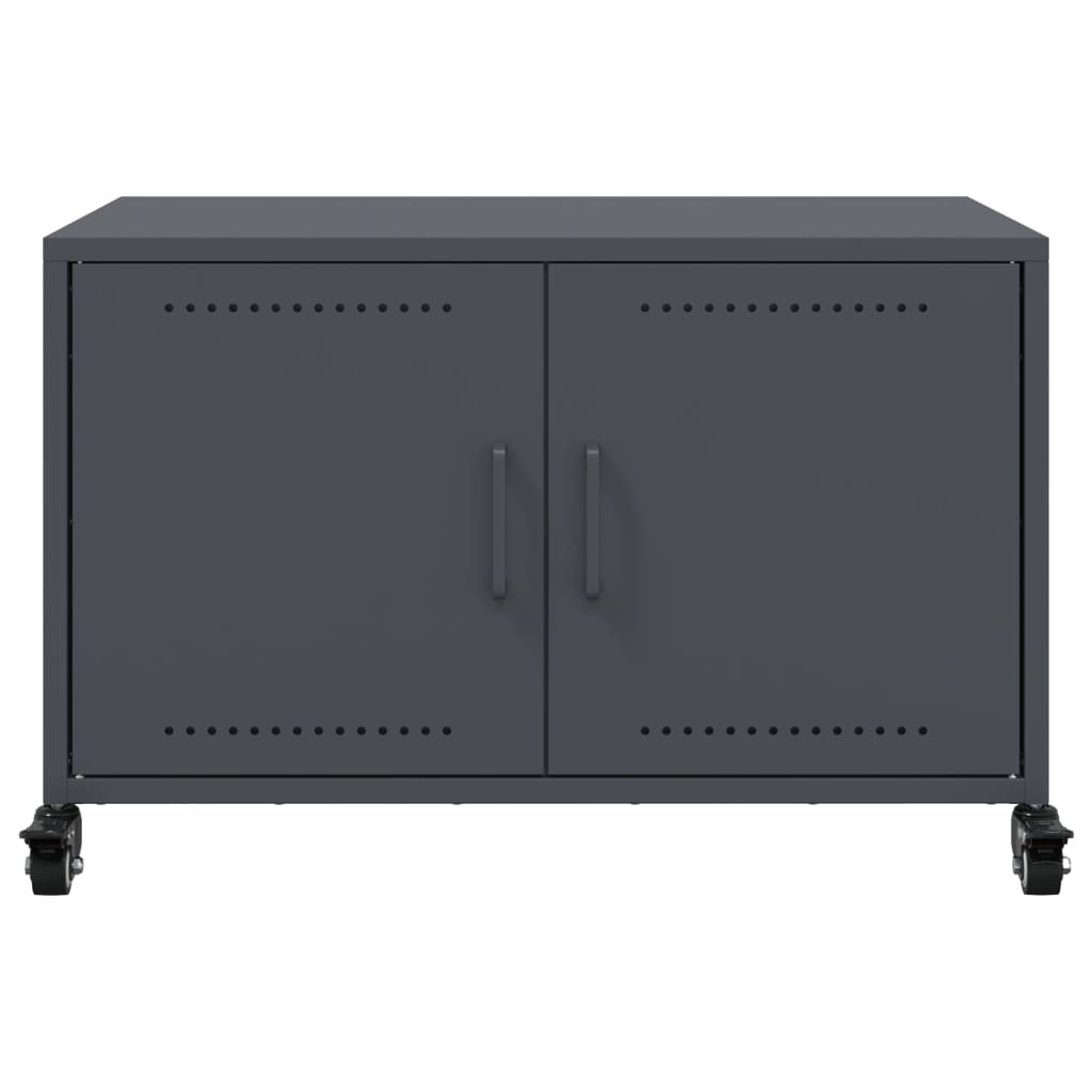 TV ormarić antracit 68x39x43,5 cm čelik