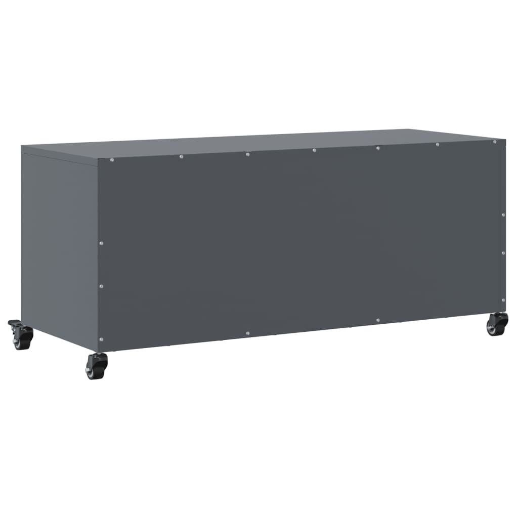 TV ormarić antracit 100,5 x 39 x 43,5 cm čelik