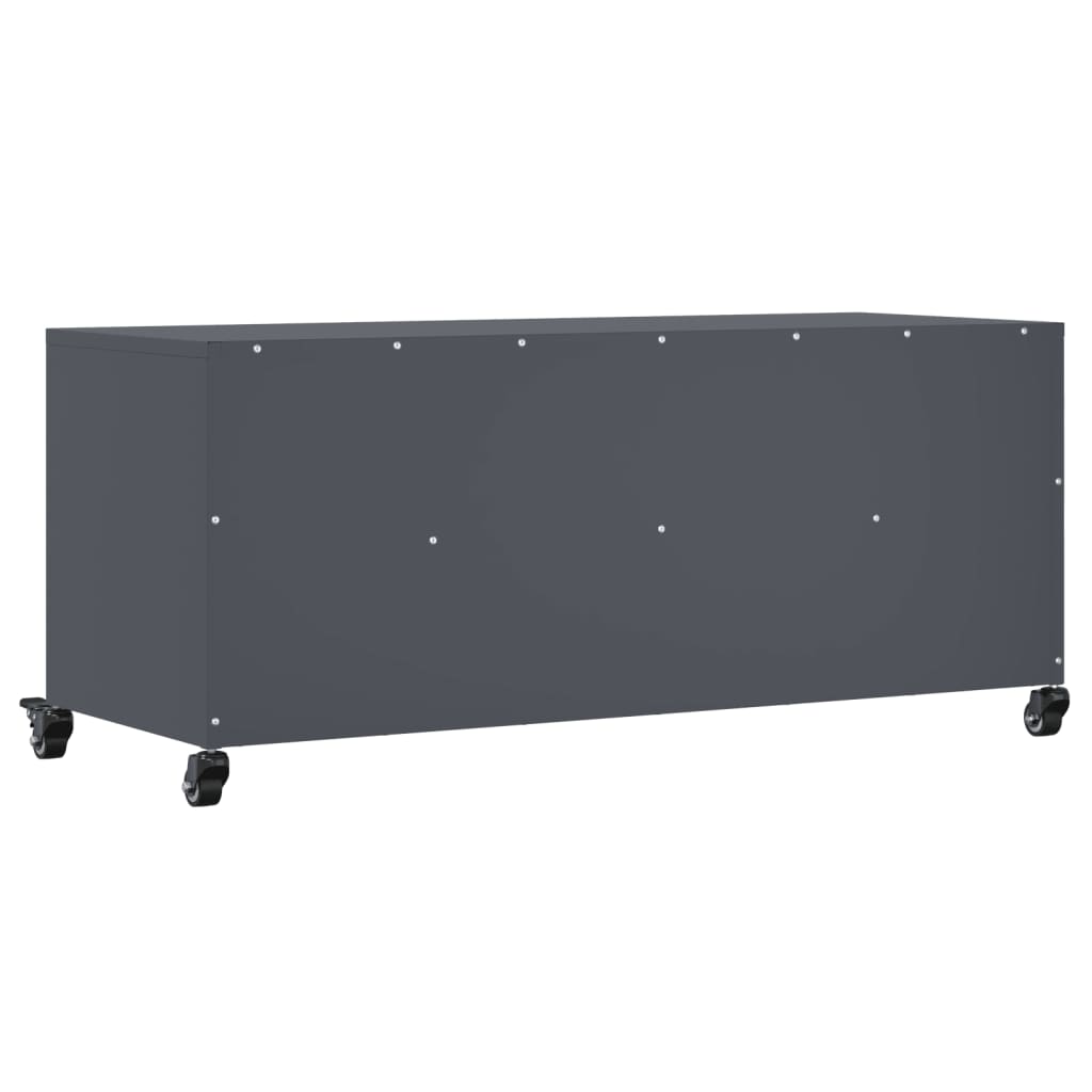 TV ormarić antracit 100,5 x 39 x 43,5 cm čelik