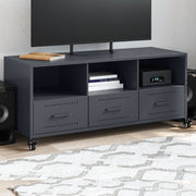 TV ormarić antracit 100,5 x 39 x 43,5 cm čelik
