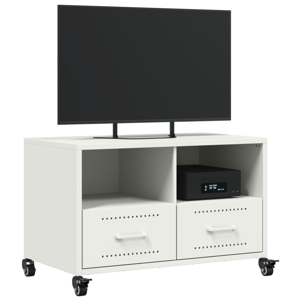 TV ormarić bijeli 68 x 39 x 43,5 cm čelik