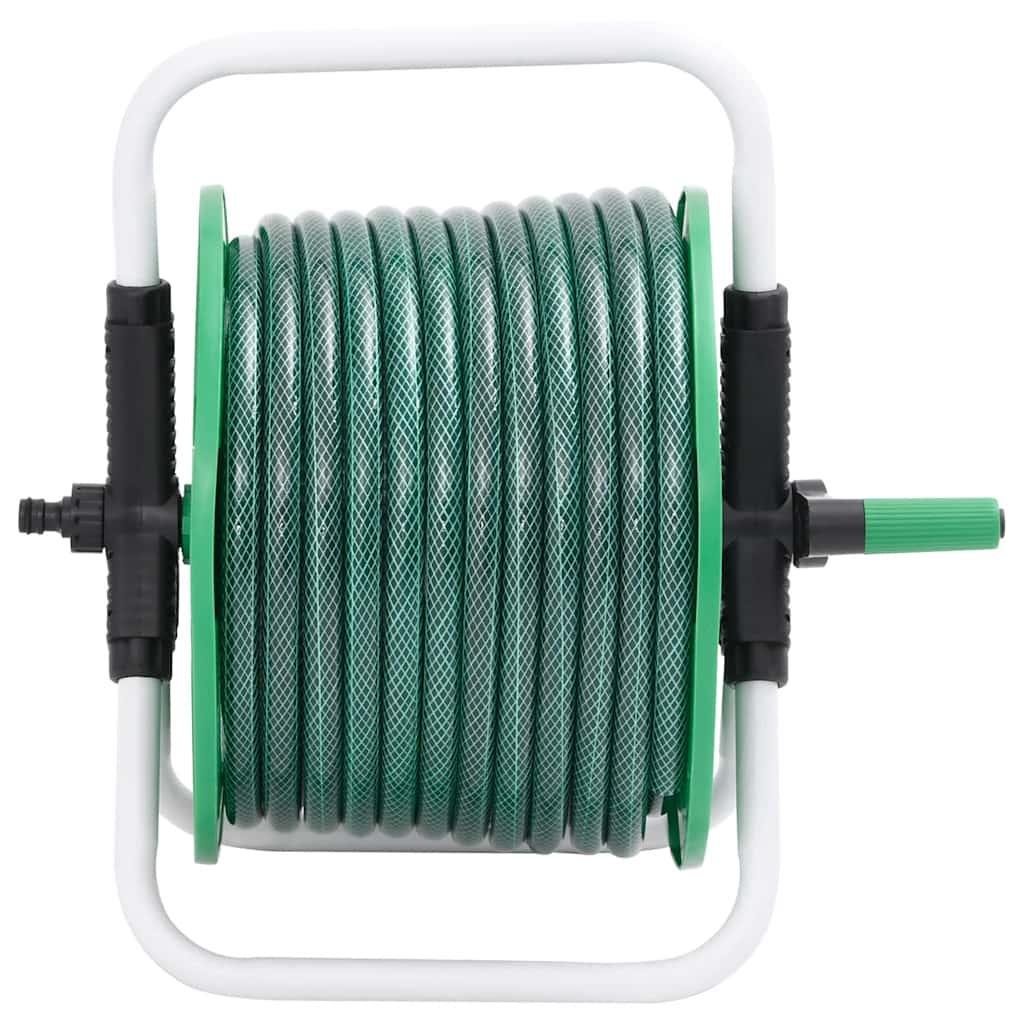 Zeleni kolut sa setom za pričvršćivanje crijeva 0,5 " 20 m PVC