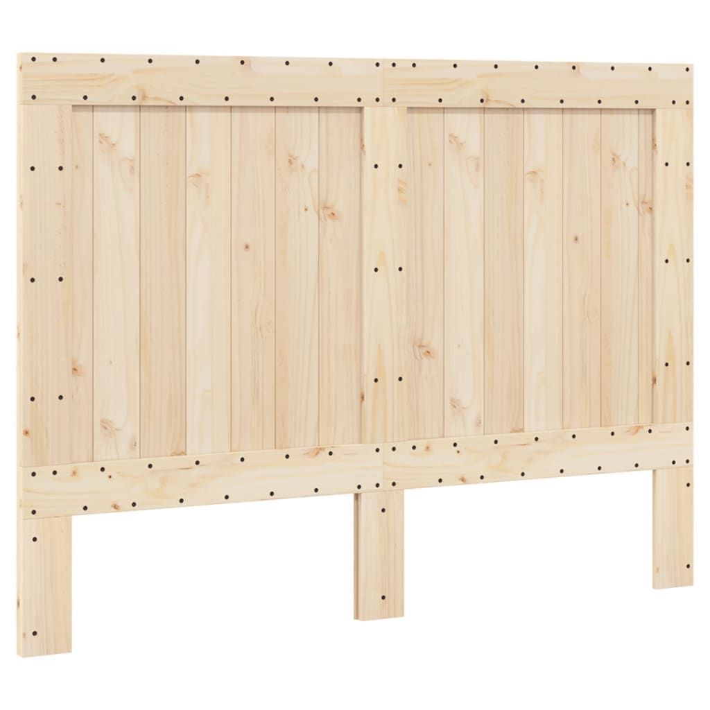 Okvir za krevet s uzglavljem 140x200 cm od masivne borovine