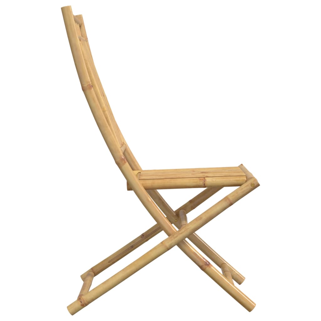 Sklopive vrtne stolice 2 kom 46 x 66 x 99 cm od bambusa