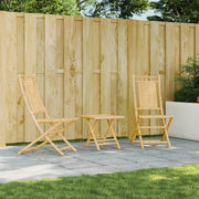 Sklopive vrtne stolice 2 kom 46 x 66 x 99 cm od bambusa
