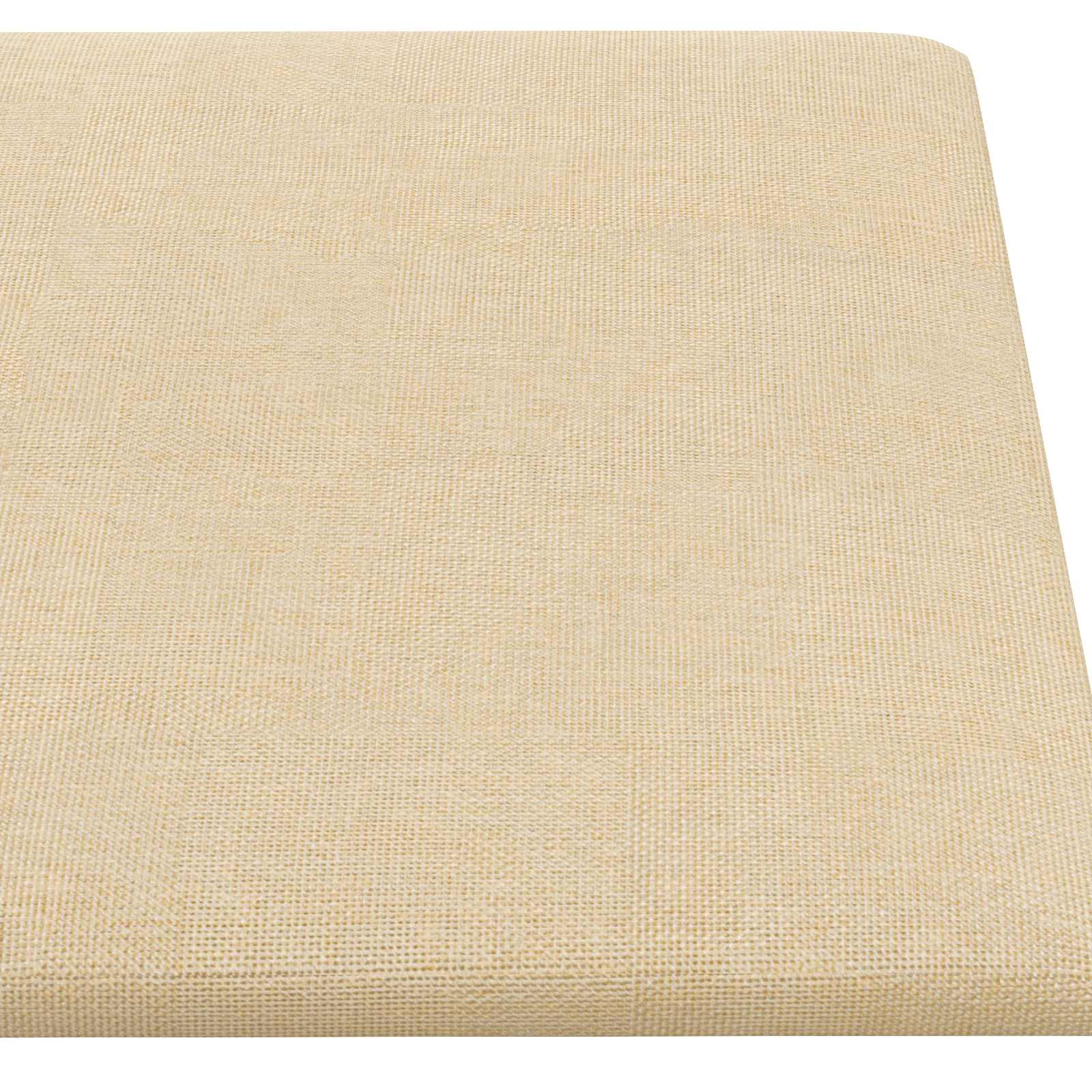 Zidna uzglavlja 12 pcs Krema 30 x 15 cm tkanina