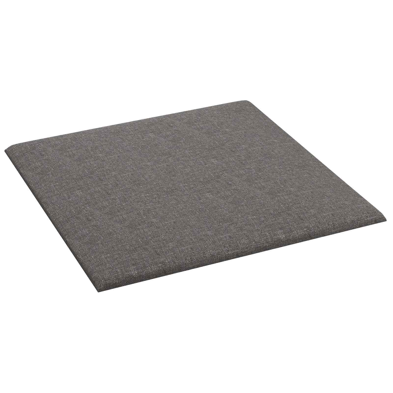 Zidna uzglavlja 12 pcs Svijetlo siva 30 x 30 cm tkanina