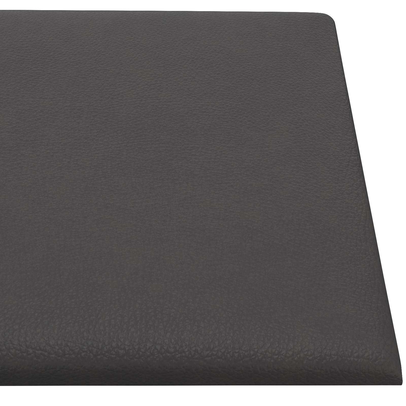 Zidna uzglavlja 12 pcs Sivi 30 x 30 cm tkanina