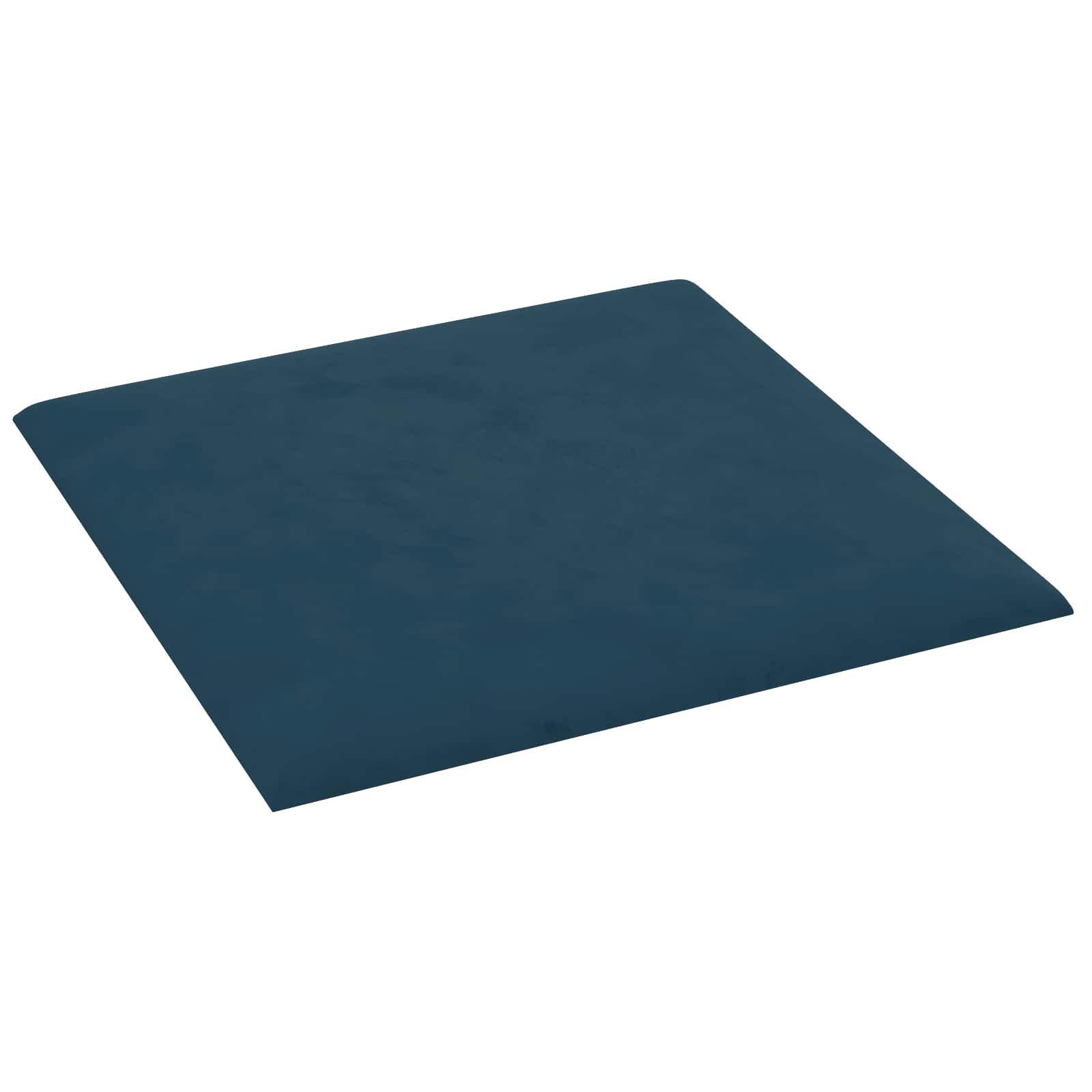 Zidna uzglavlja 12 pcs Plava Baršun
