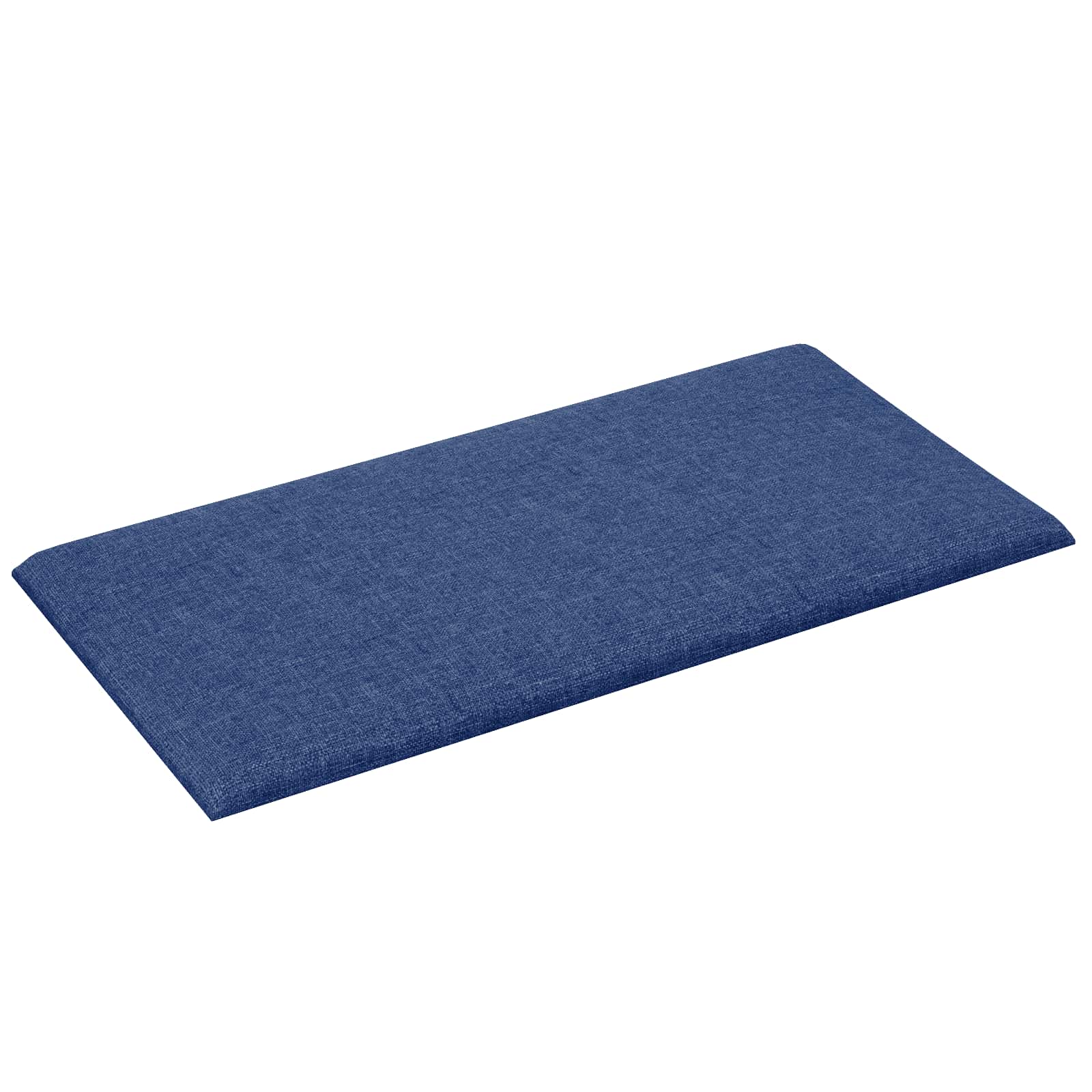 Zidna uzglavlja 12 pcs Plava 60 x 30 cm tkanina