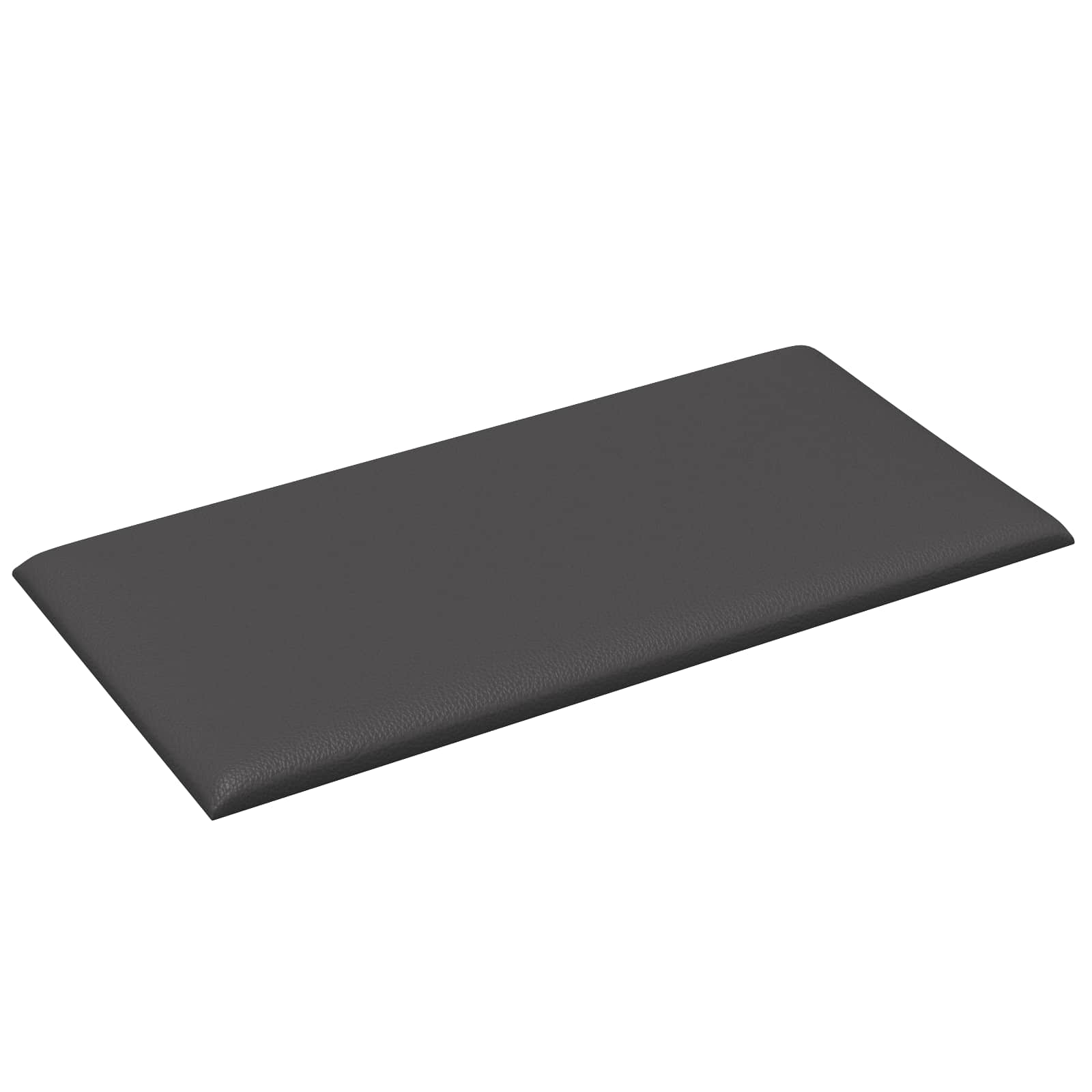 Zidna uzglavlja 12 pcs Sivi 60 x 30 cm tkanina