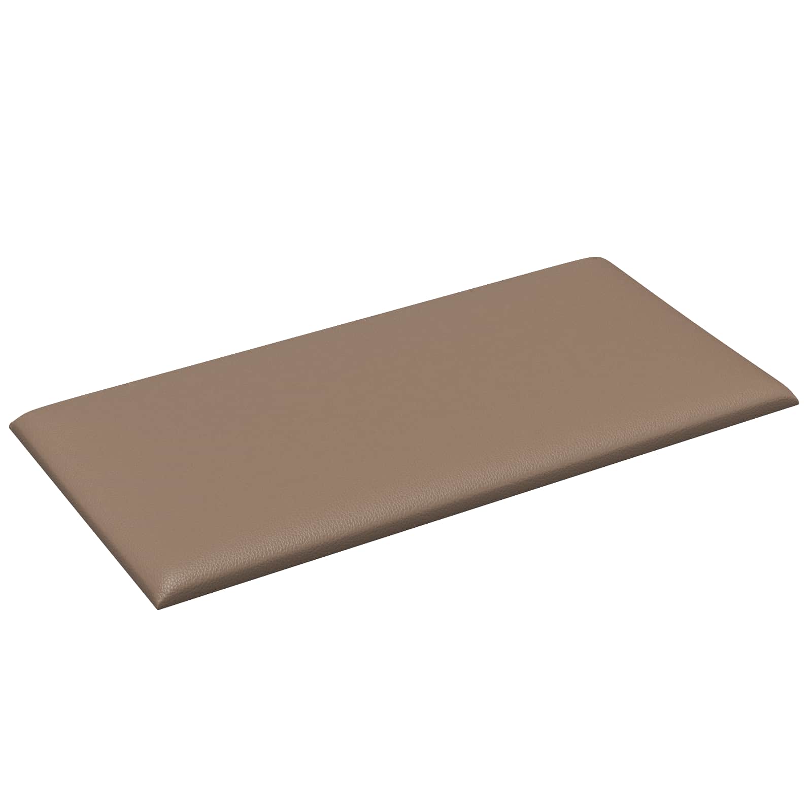 Zidna uzglavlja 12 pcs Boja cappuccina 60 x 30 cm tkanina