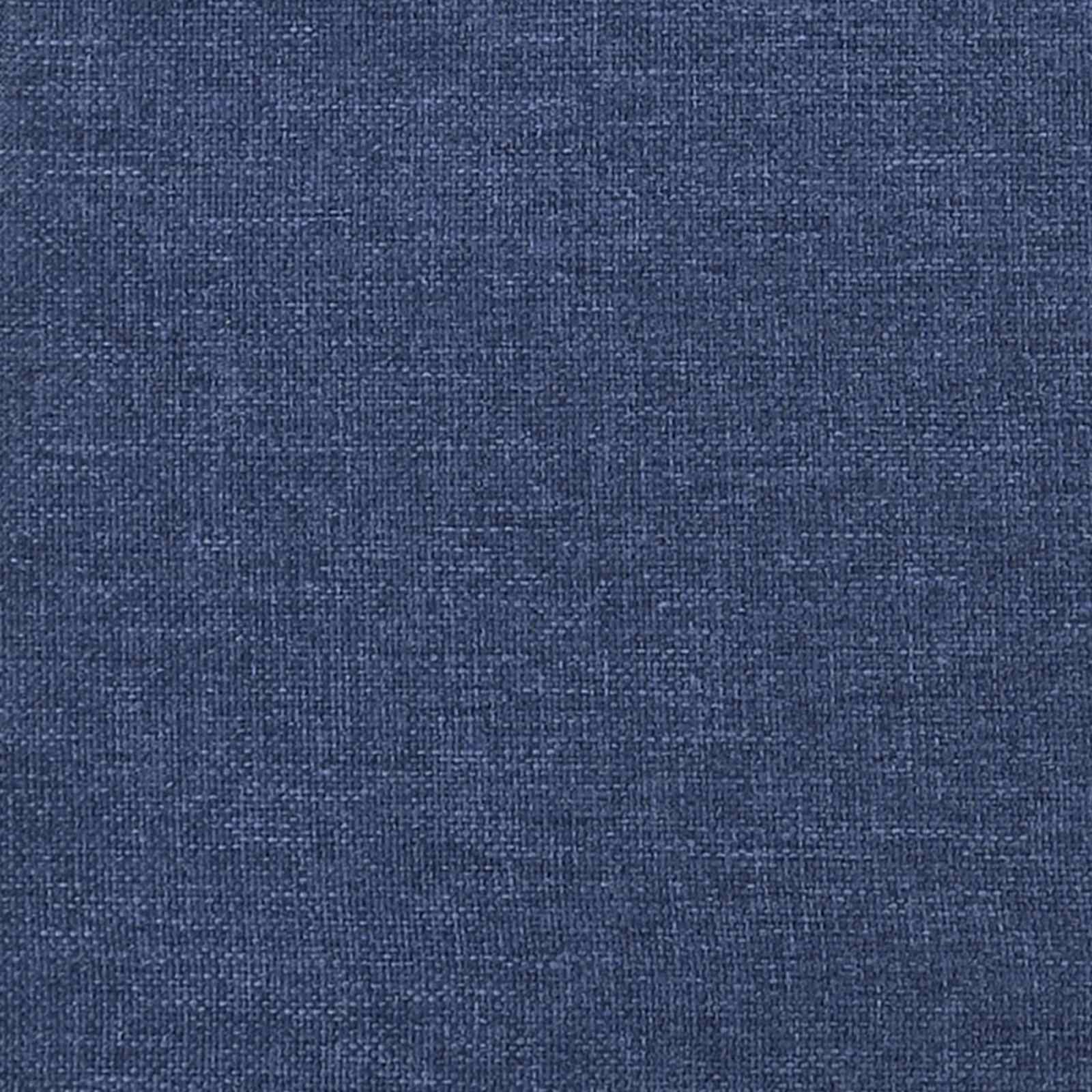 Zidna uzglavlja 12 pcs Plava 90 x 15 cm tkanina