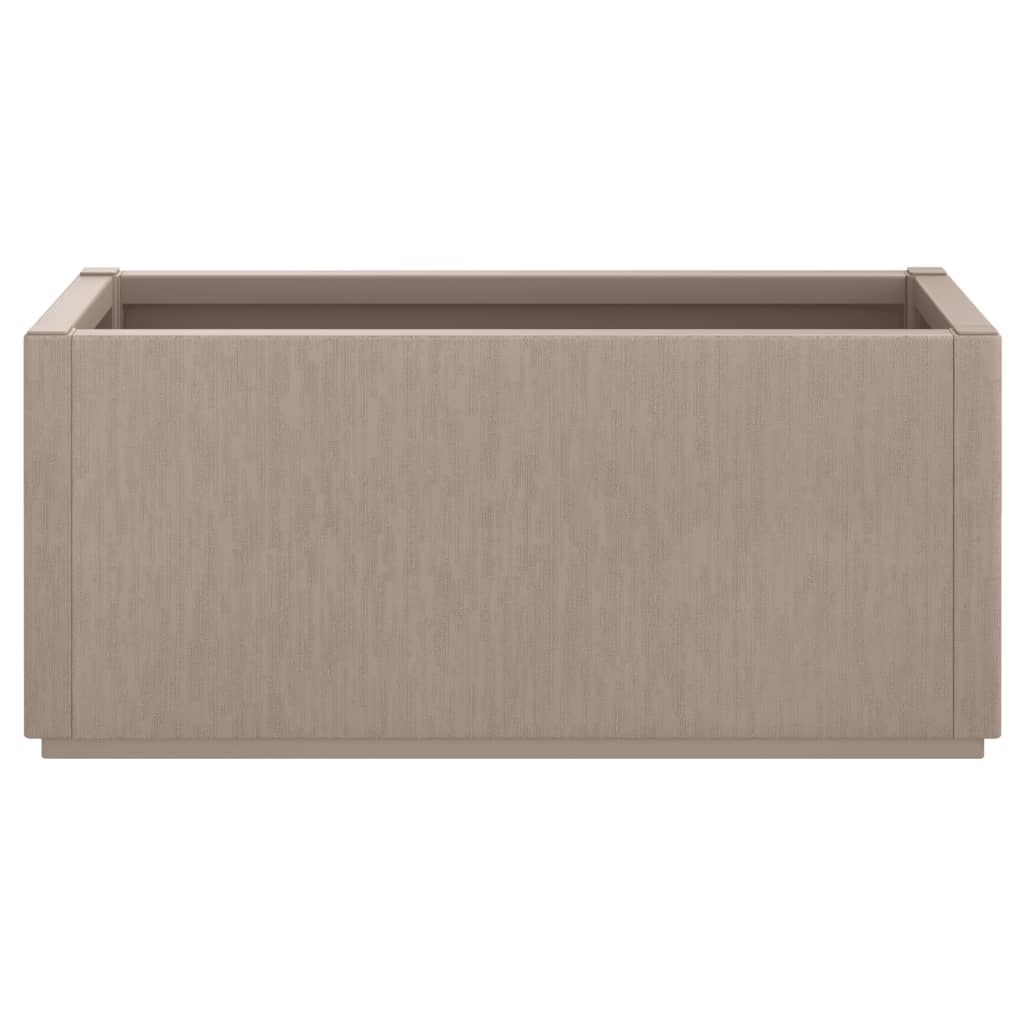 Vrtna sadilica s nogama smeđa 80x36x35 cm PP