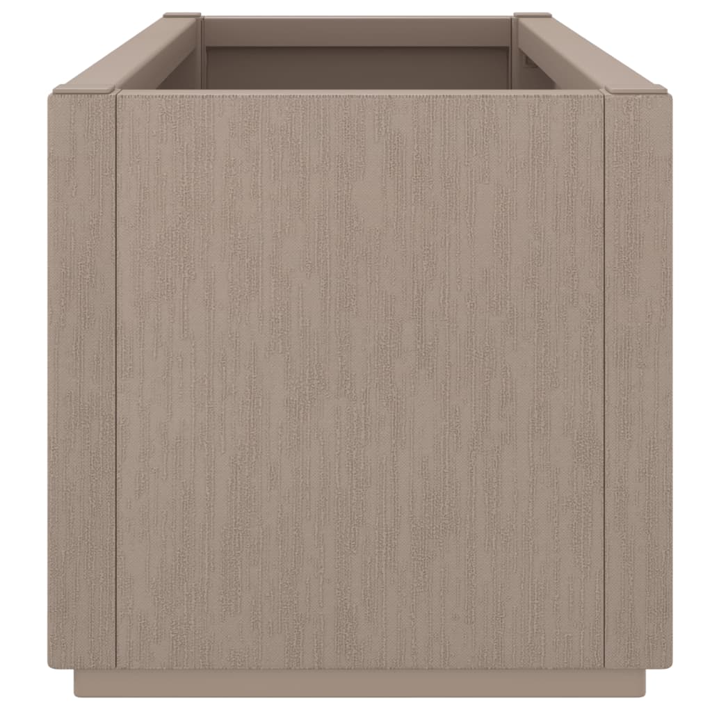 Vrtna sadilica s nogama smeđa 80x36x35 cm PP