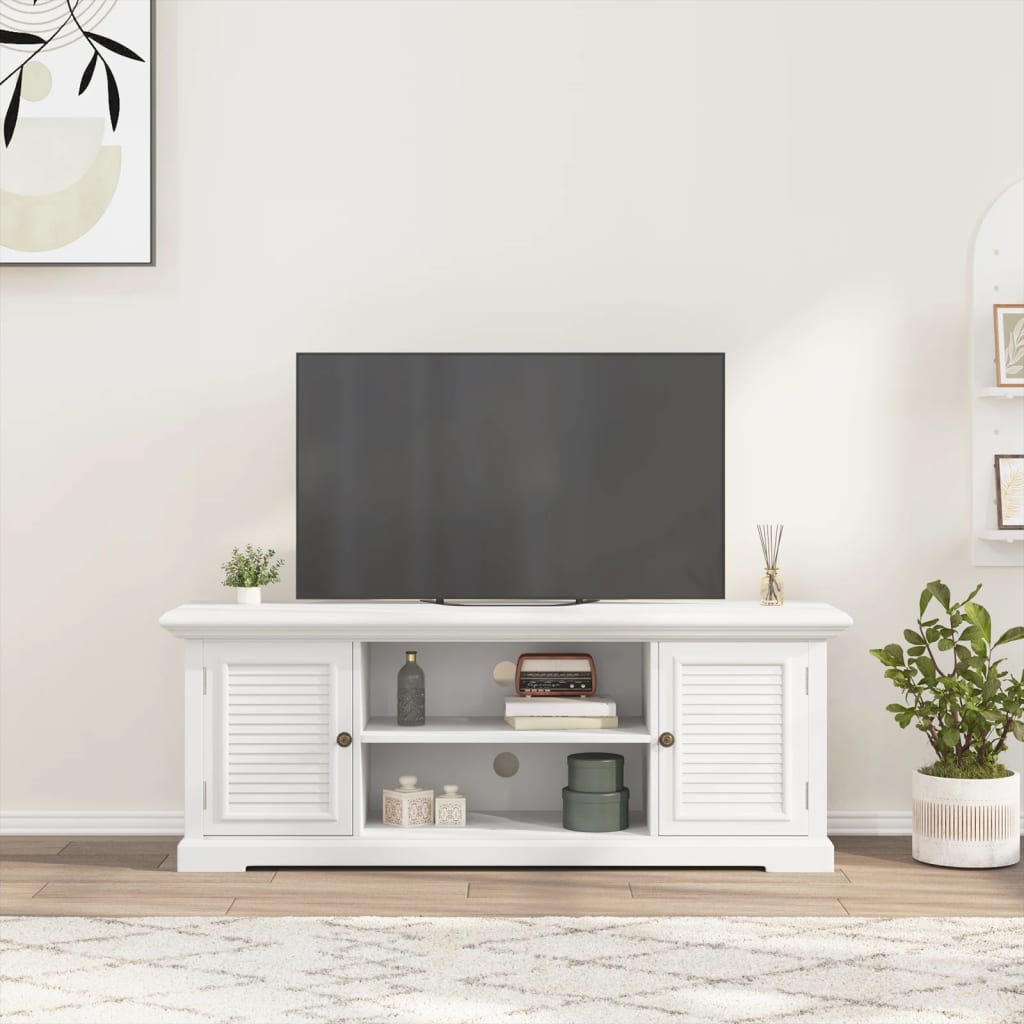 TV ormarić bijeli 110 x 30 x 41 cm od konstruiranog drva