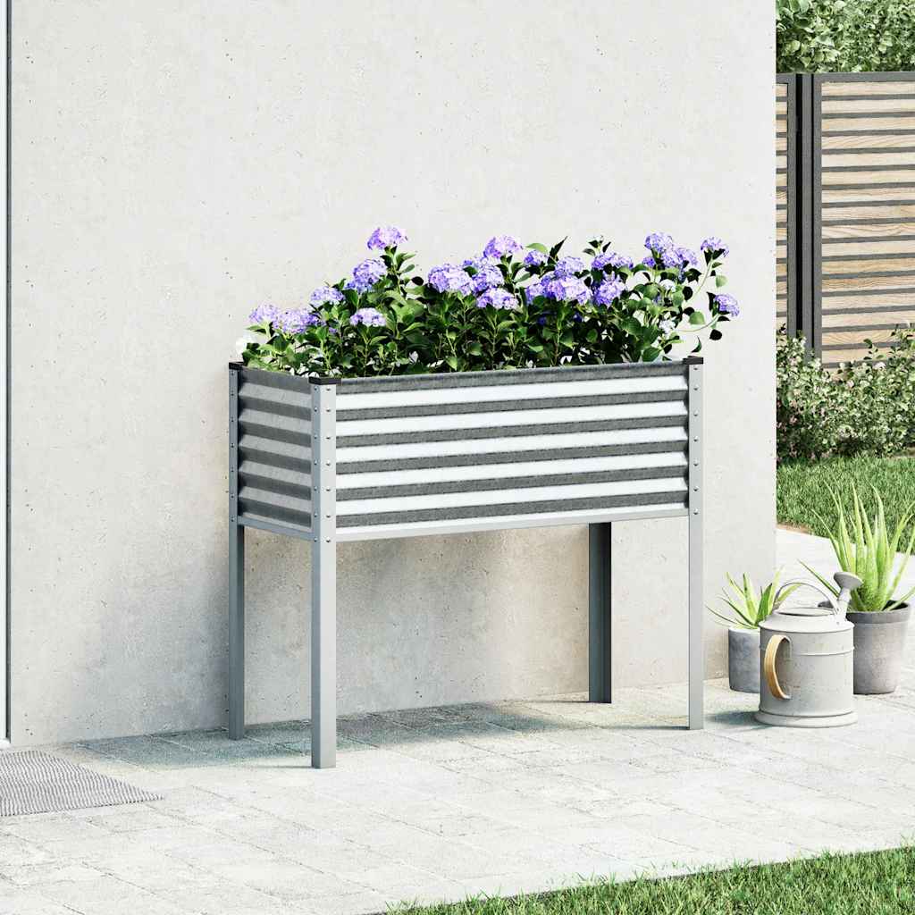 Vrtna žardinjera 100x45x90 cm Pocinčani čelik