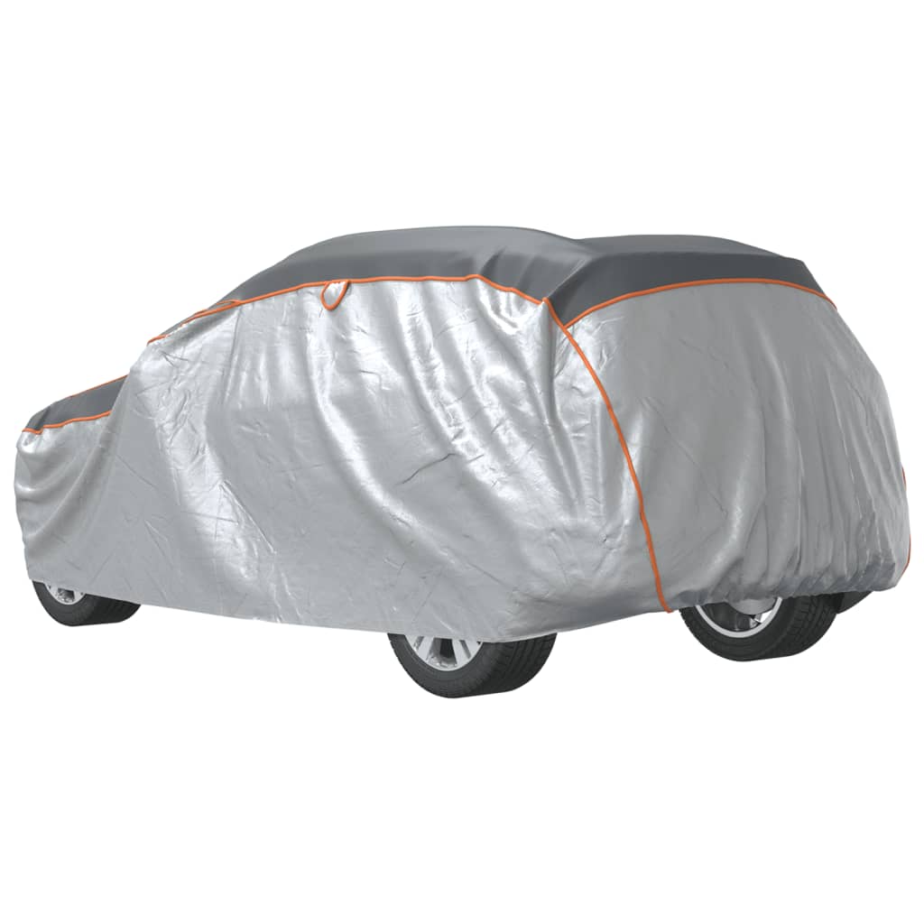 Automobilska navlaka za cijeli SUV protiv tuče L sivo-srebrna
