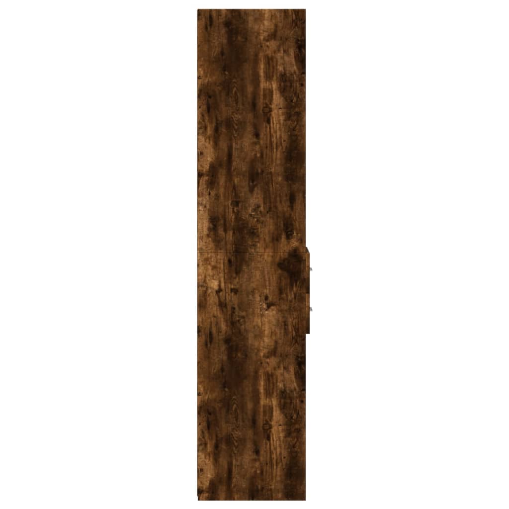 Visoka komoda boja hrasta 30x42,5x185 cm od konstruiranog drva