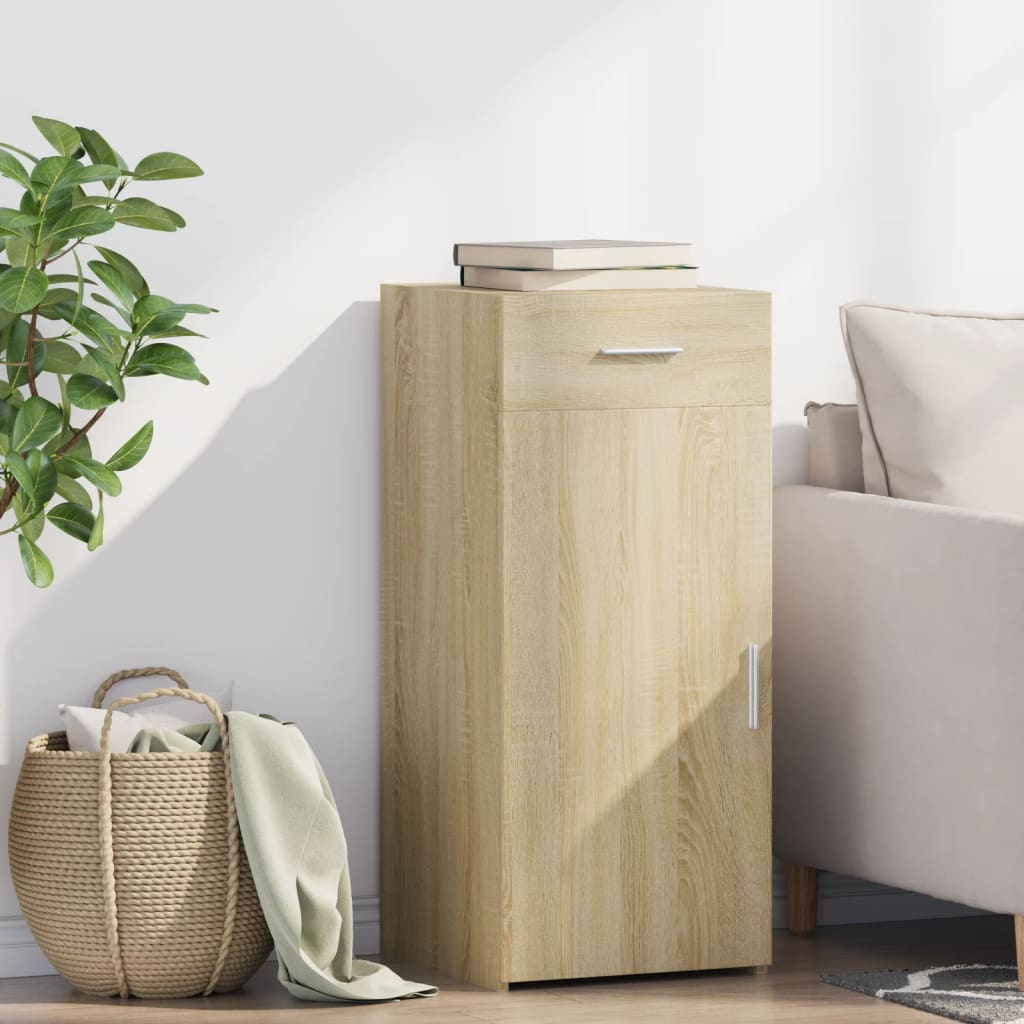 Komoda boja hrasta sonome 40x42,5x93 cm od konstruiranog drva