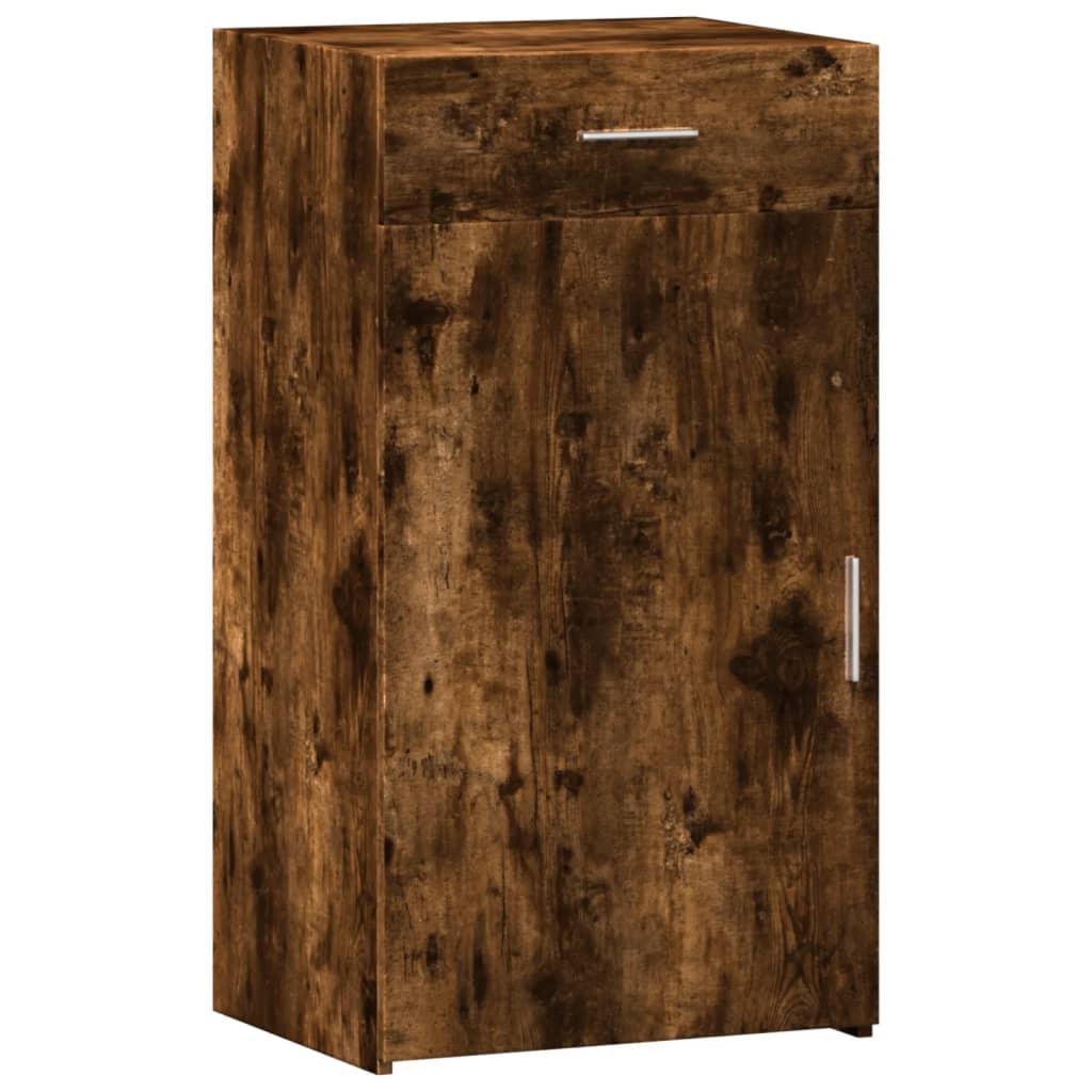 Komoda boja dimljenog hrasta 50x42,5x93 cm konstruirano drvo