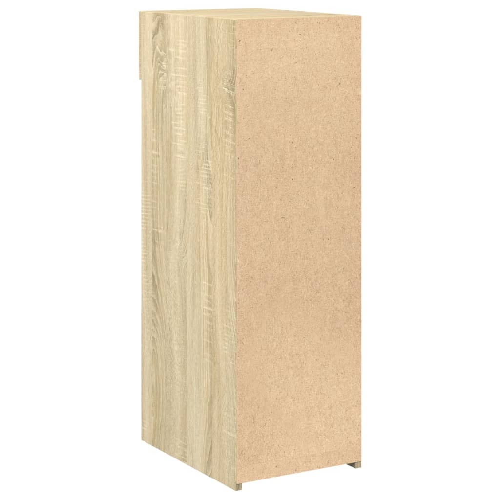 Komoda boja hrasta sonome 30x42,5x93 cm od konstruiranog drva