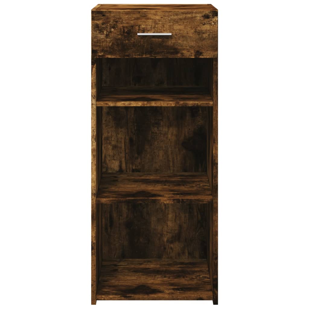 Komoda boja dimljenog hrasta 40x42,5x93 cm konstruirano drvo