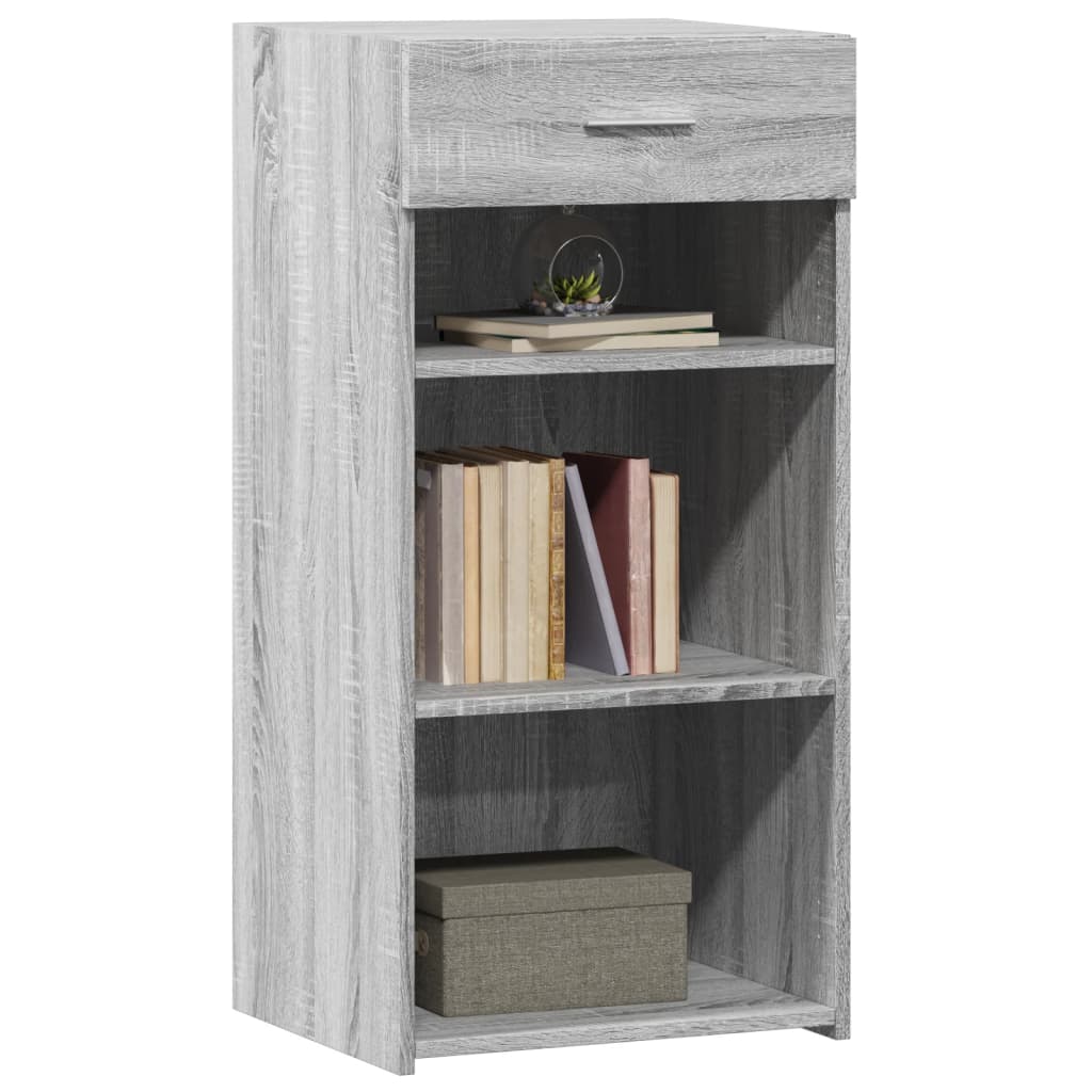 Komoda boja sivog hrasta sonome 45x42,5x93 cm konstruirano drvo