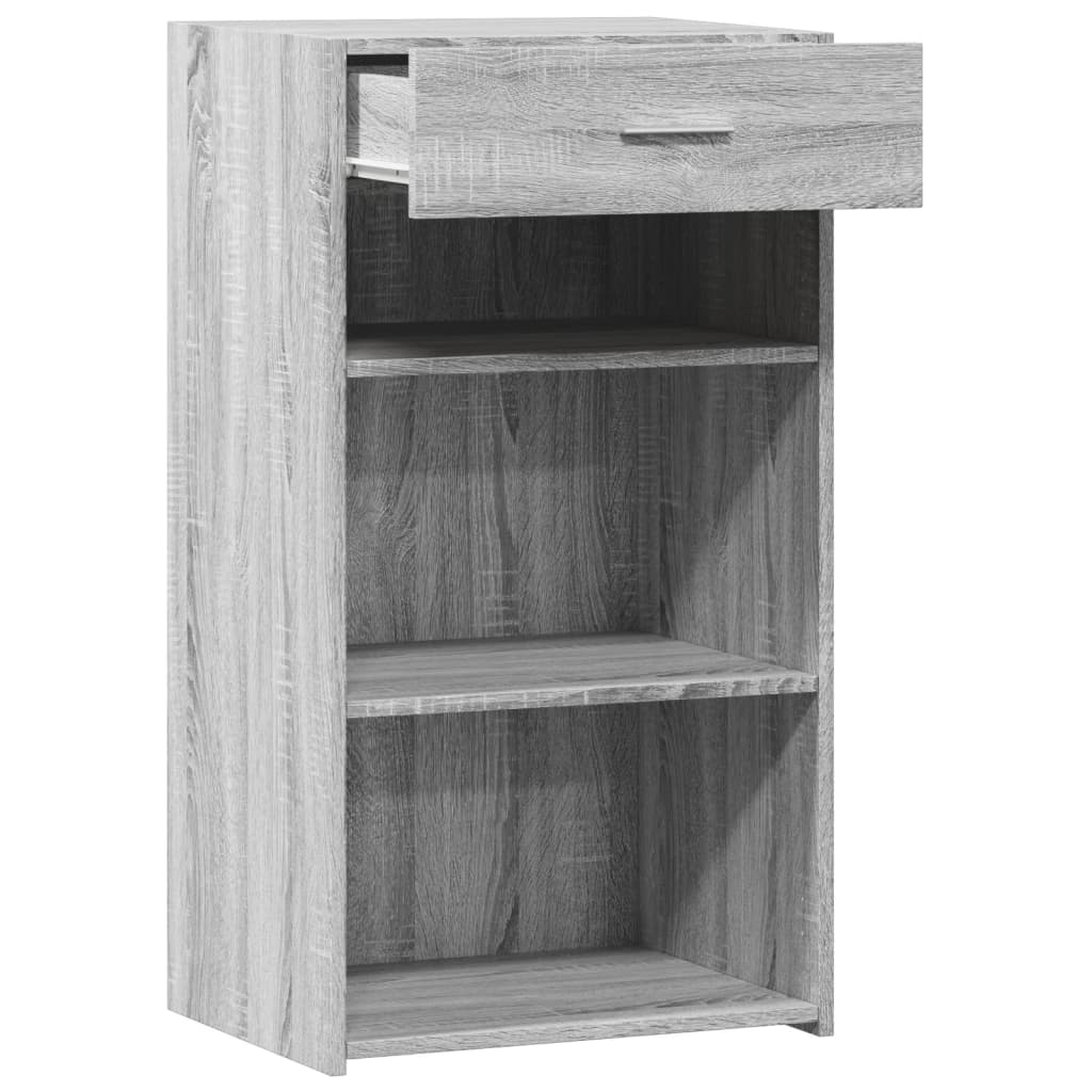 Komoda boja sivog hrasta sonome 50x42,5x93 cm konstruirano drvo