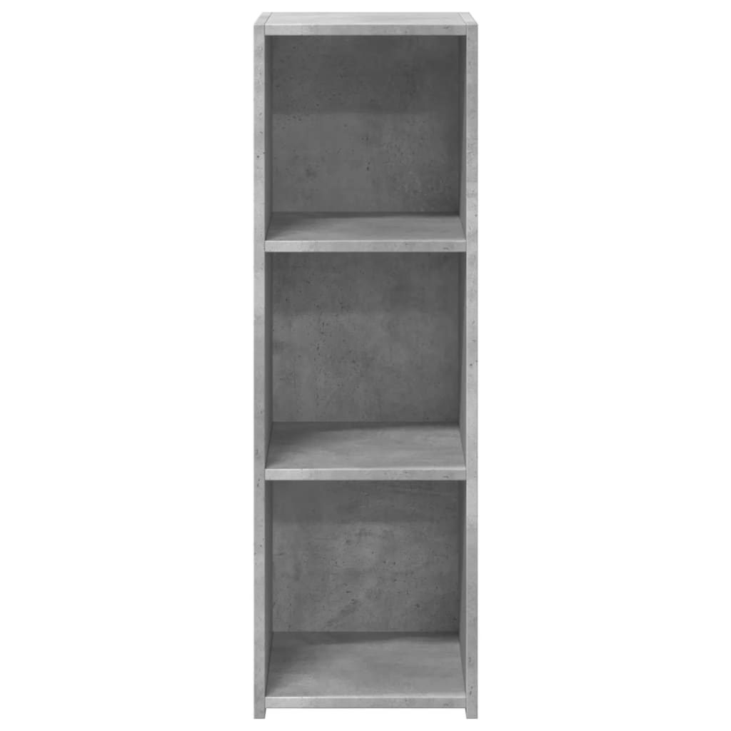Komoda siva boja betona 30x41x93 cm od konstruiranog drva