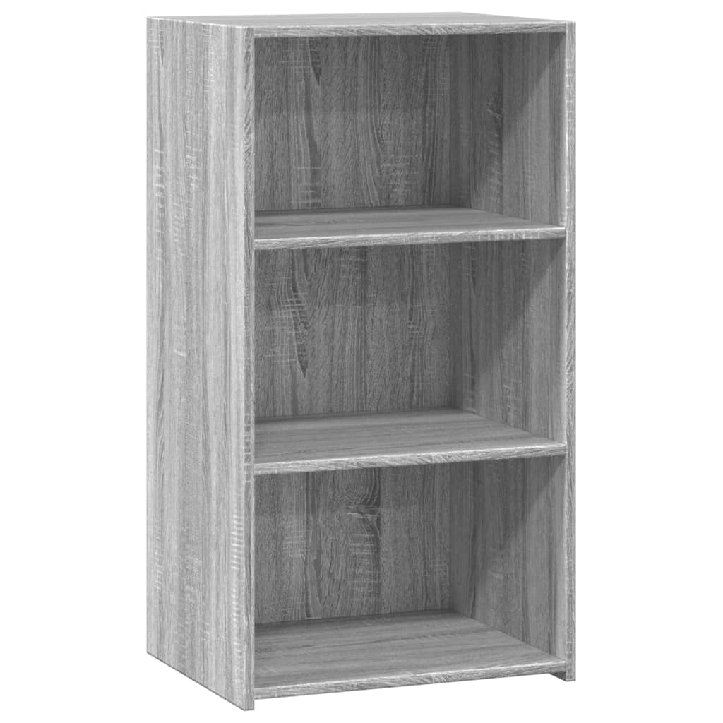 Komoda siva boja hrasta 50x41x93 cm konstruirano drvo