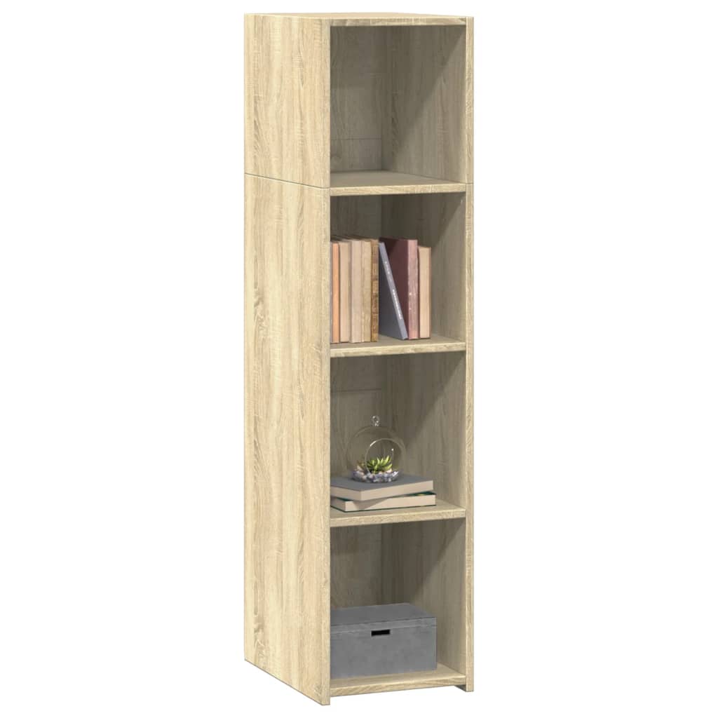 Visoka komoda hrasta sonome 30x41x124 cm od konstruiranog drva
