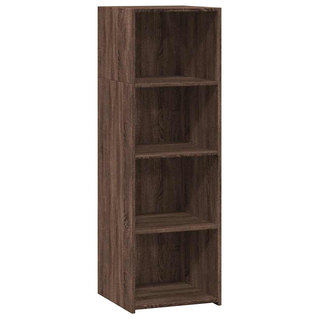 Visoka komoda boja hrasta 40x41x124 cm od konstruiranog drva