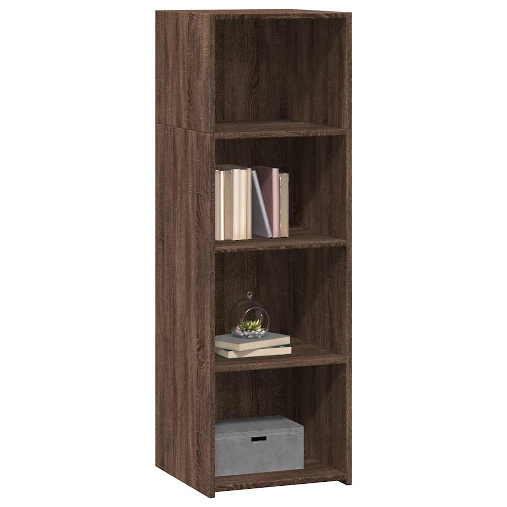 Visoka komoda boja hrasta 40x41x124 cm od konstruiranog drva