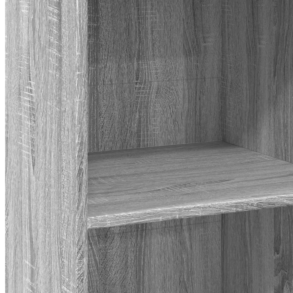 Visoka komoda siva sonome 45x41x124 cm konstruirano drvo