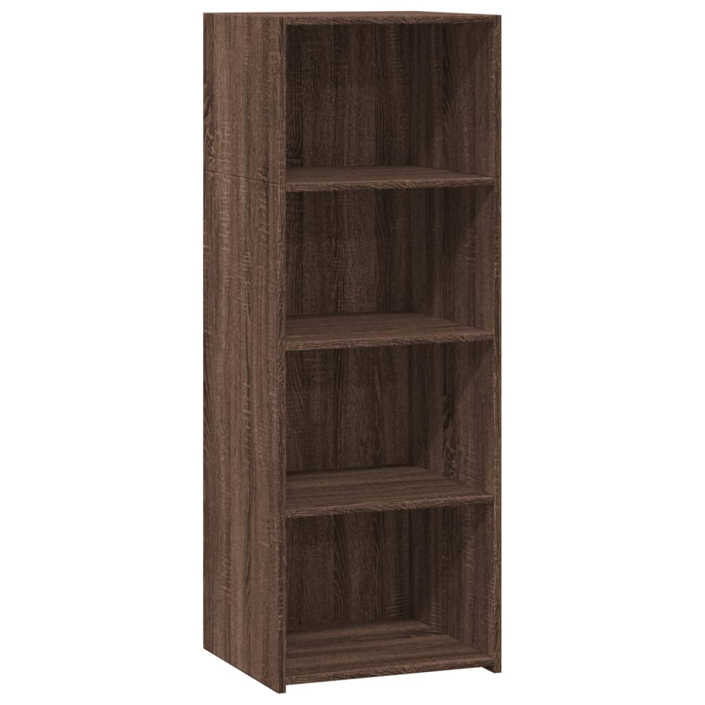 Visoka komoda boja hrasta 45x41x124 cm konstruirano drvo