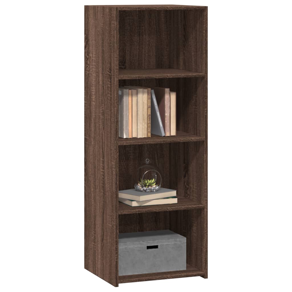 Visoka komoda boja hrasta 45x41x124 cm konstruirano drvo