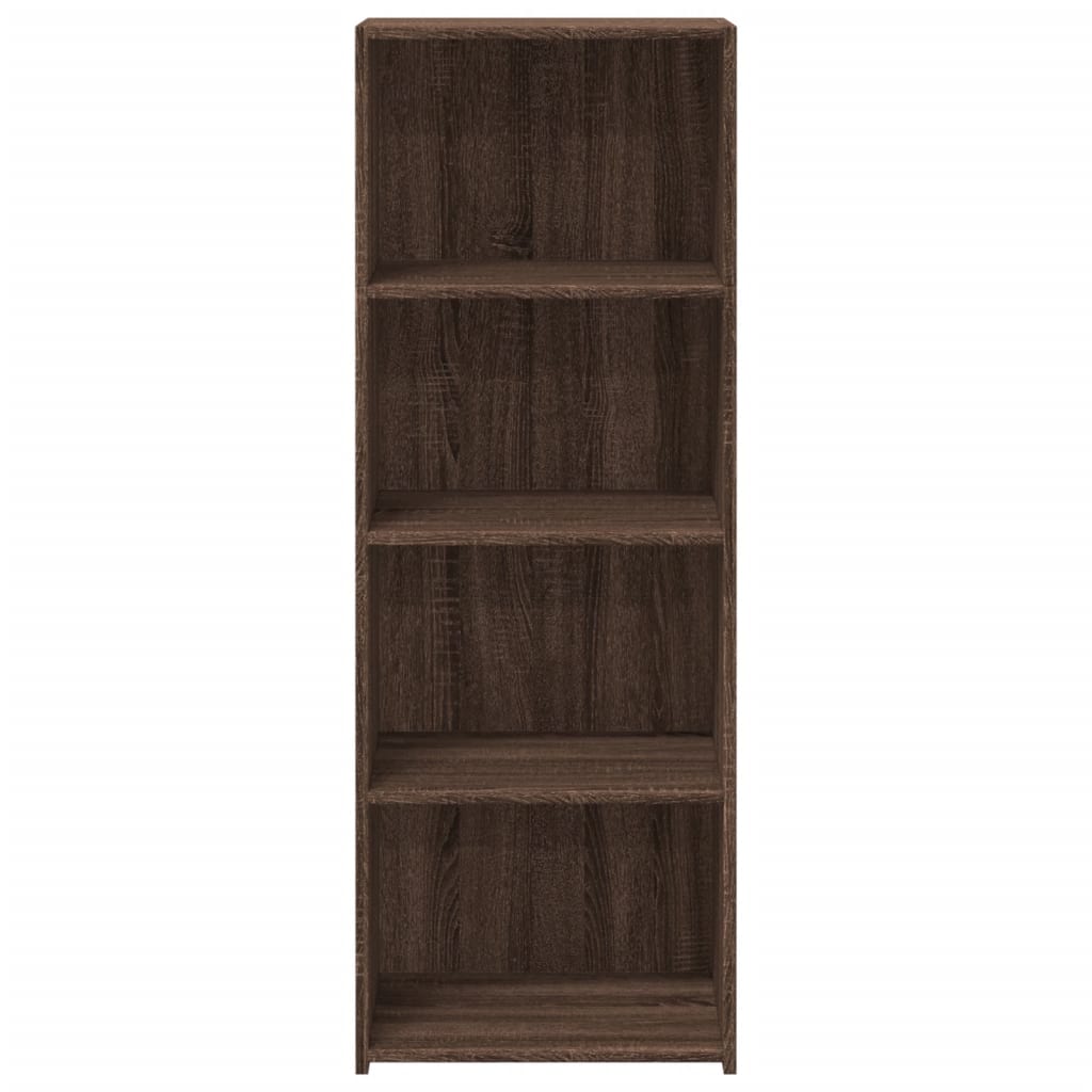 Visoka komoda boja hrasta 45x41x124 cm konstruirano drvo