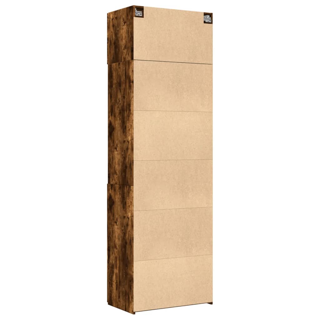Ormarić za pohranu boja hrasta 70x42,5x225 cm konstruirano drvo