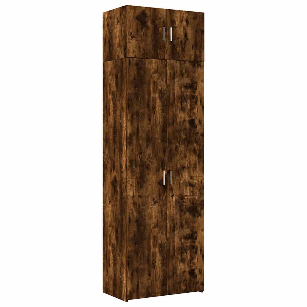 Ormarić za pohranu boja hrasta 70x42,5x225 cm konstruirano drvo