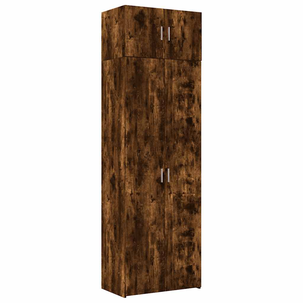 Ormarić za pohranu boja hrasta 70x42,5x225 cm konstruirano drvo