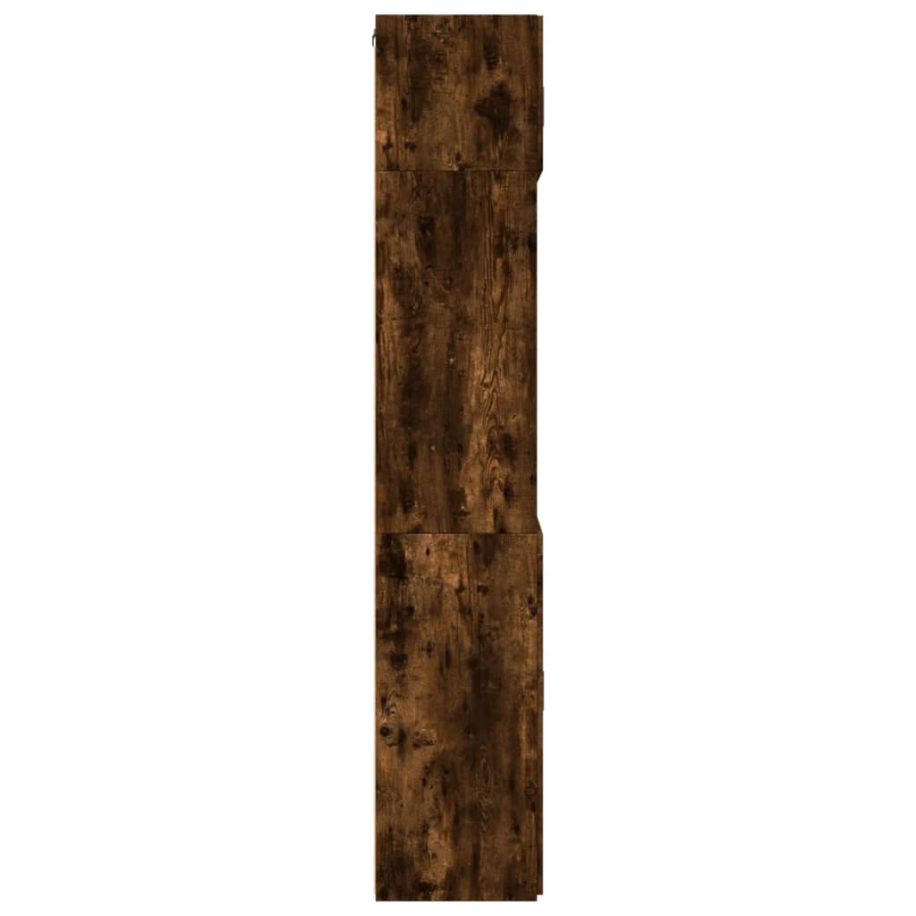 Ormarić za pohranu boja hrasta 80x42,5x225 cm konstruirano drvo