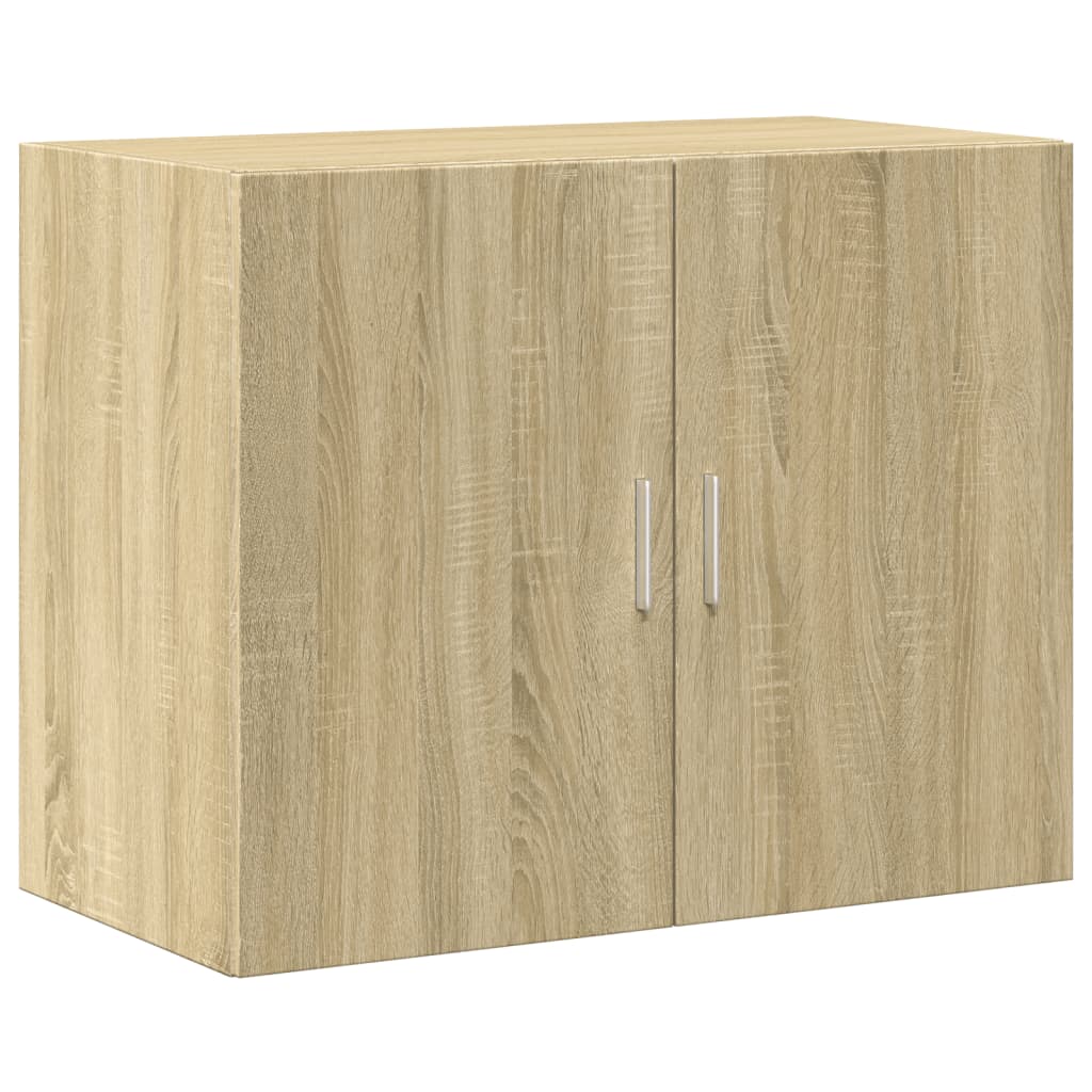Visoka komoda boja hrasta 80x42,5x249 cm od konstruiranog drva