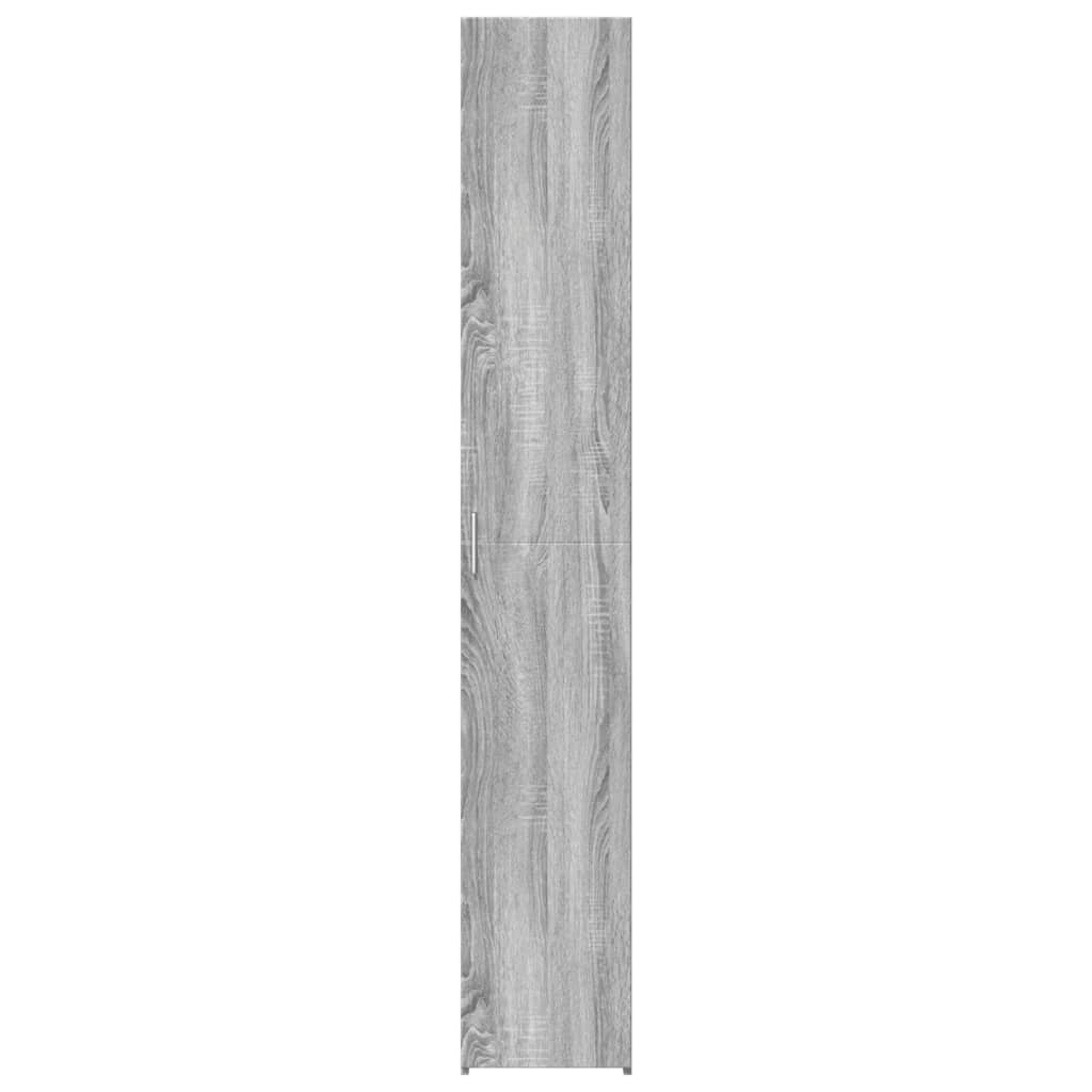 Visoka komoda boja hrasta 30x42,5x185 cm od konstruiranog drva