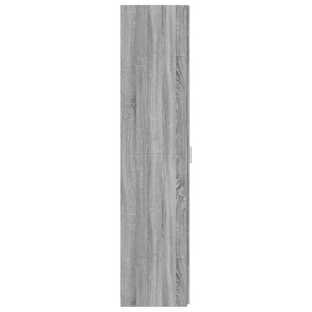 Visoka komoda boja hrasta 30x42,5x185 cm od konstruiranog drva